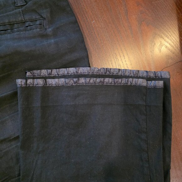 The Naomi Linen Wide-Leg Flare Pants by Maeve - sz 0 - Picture 6 of 6